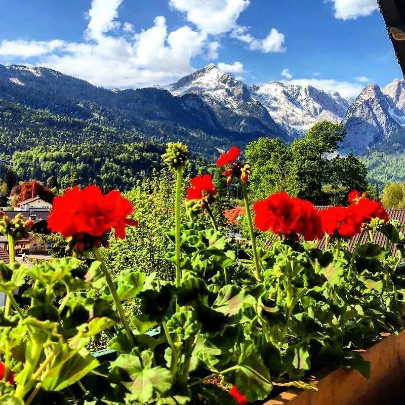 بيت ضيافة Gaestehaus Hohe Tannen جارمش بارتنكيرشن